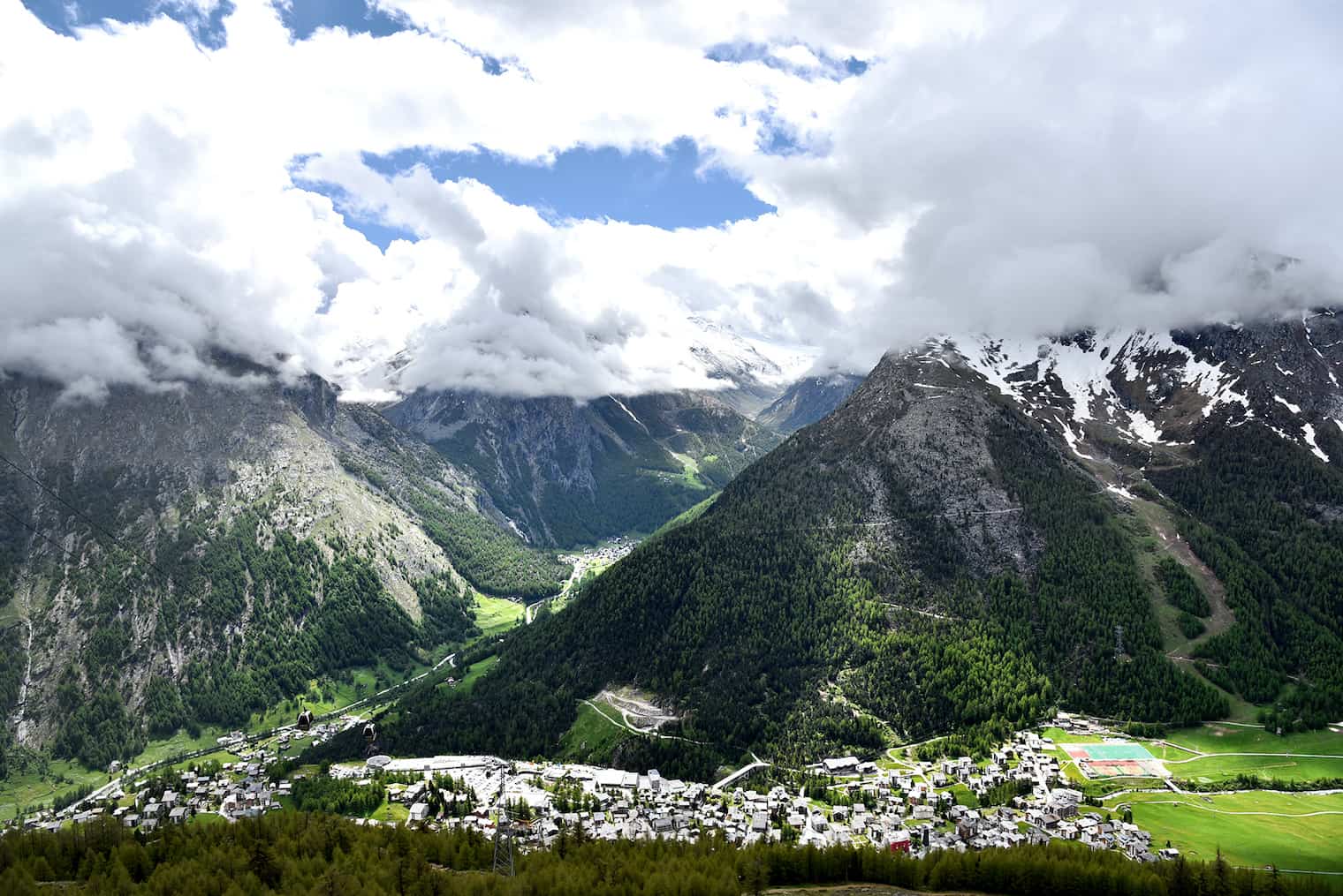 Saas Fee summer